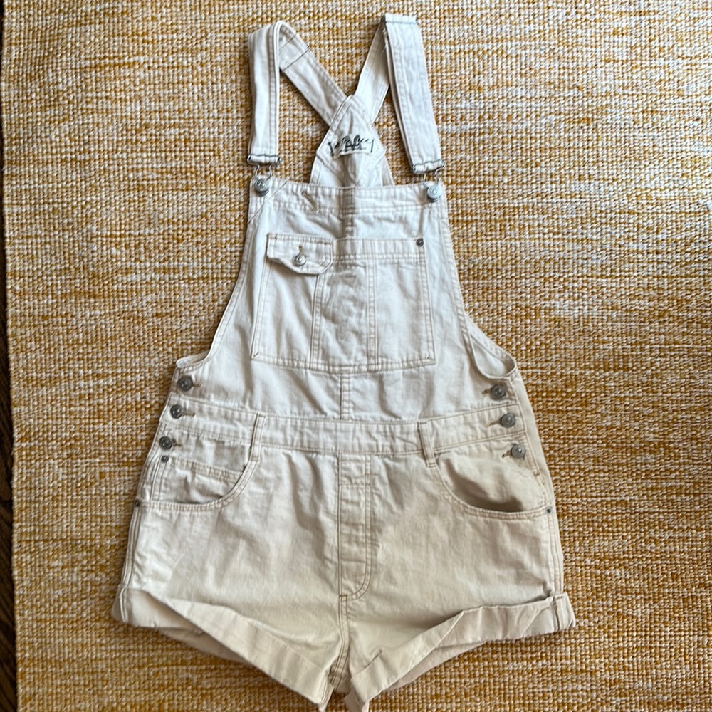 Free people ZIGGY short overalls